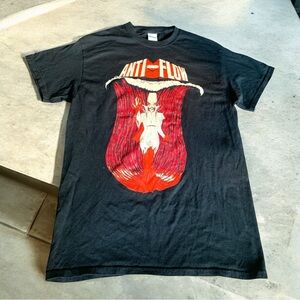 Anti-Flow Black/Red T-shirt Sz L